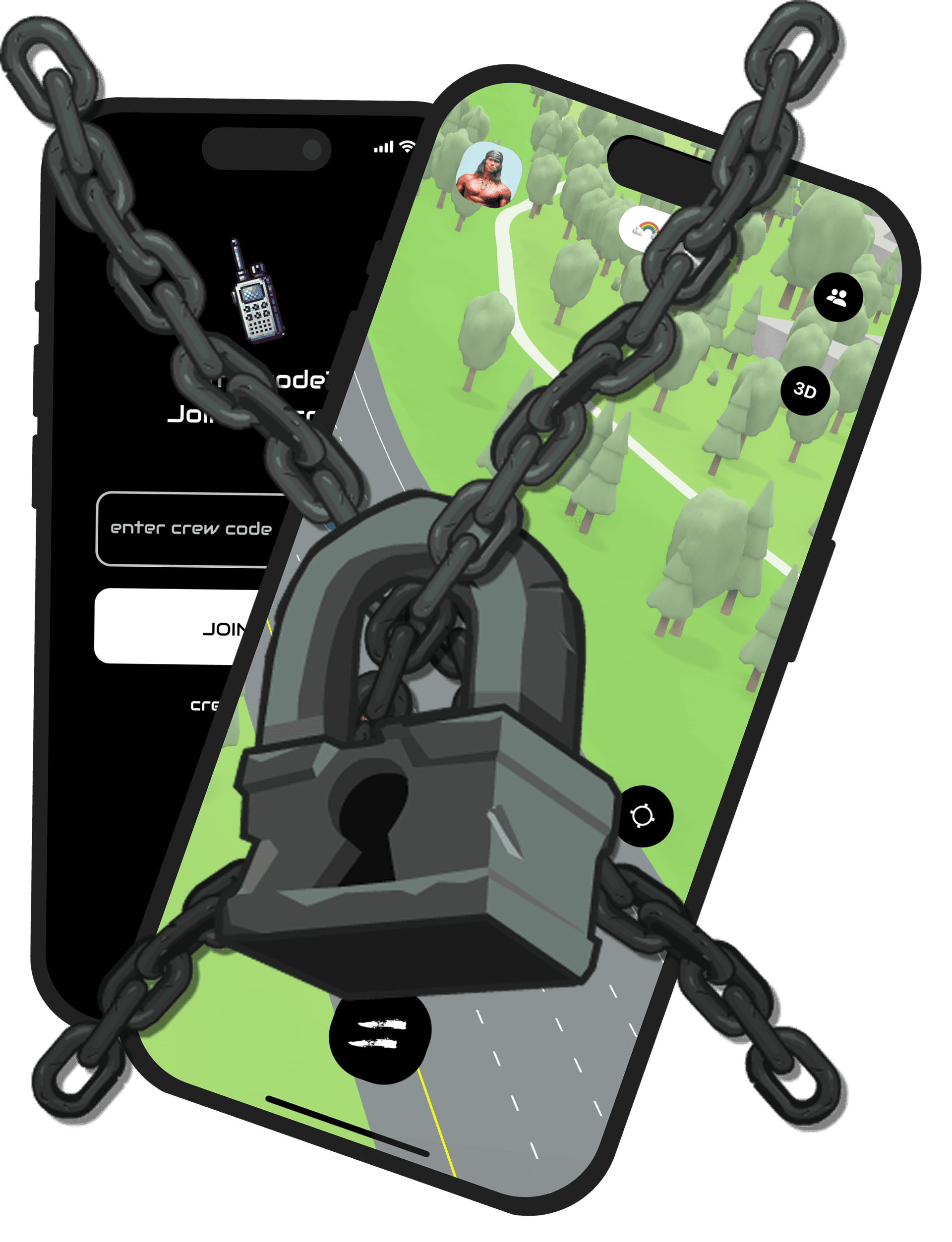 Locked phone